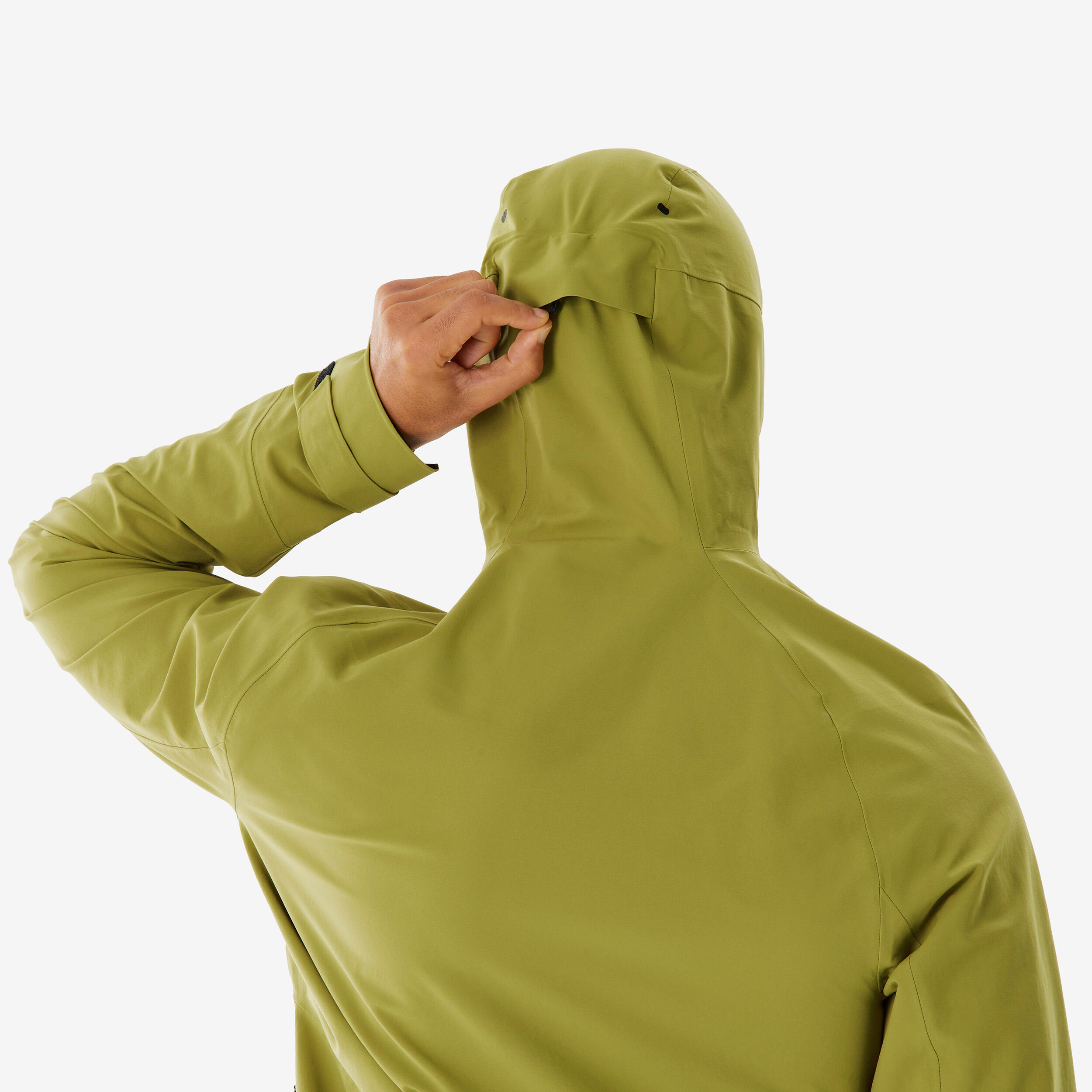 Giacca trekking uomo MH900 impermeabile kaki 13/13
