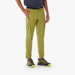 Zelene muške pantalone za planinarenje MH500 Light 