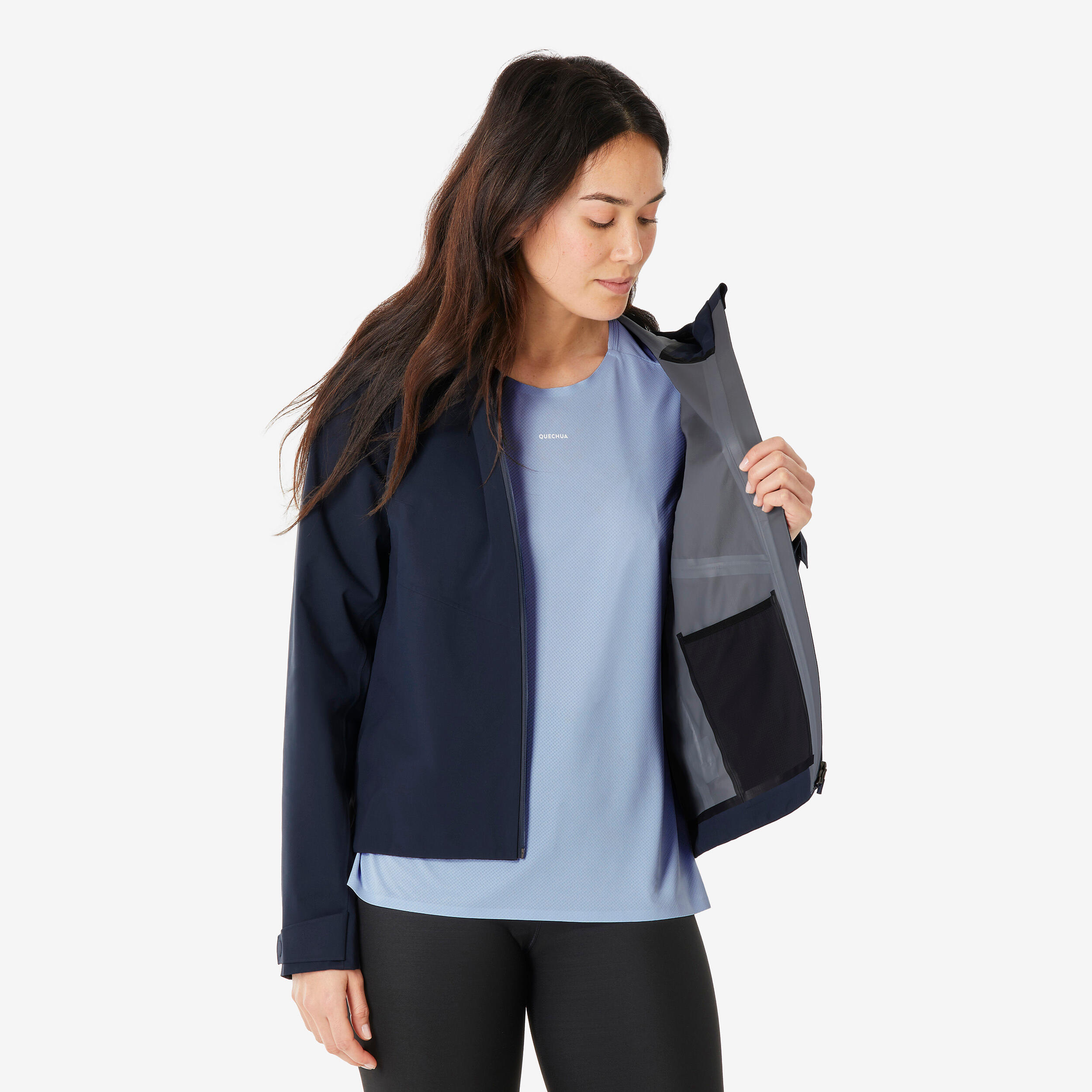 Manteau de randonnée femme, MH 100 - QUECHUA
