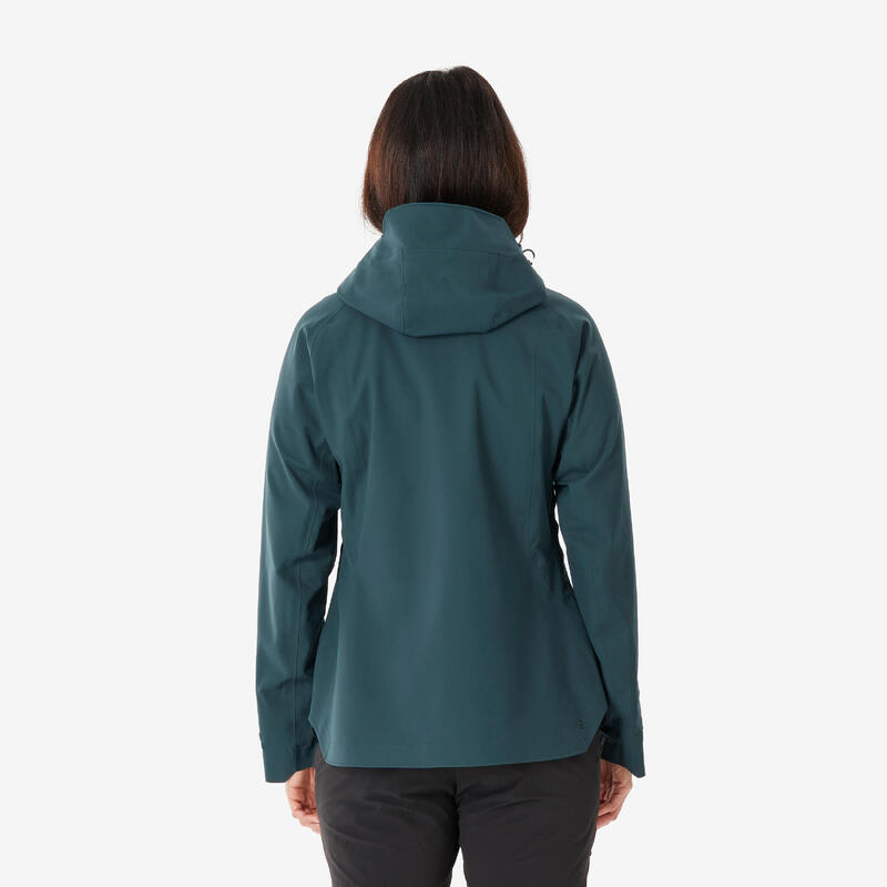 Veste de randonnée femme, MH500 vert