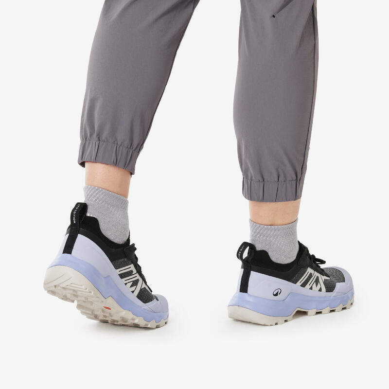 Chaussettes randonnée - hike 900 mid grise - lot de 2 paires