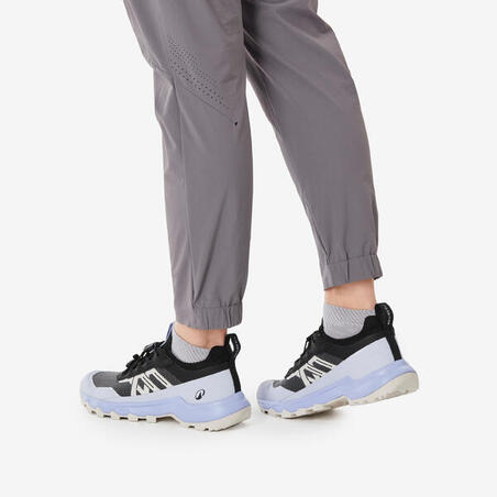 Штани жіночі MH500 Light для туризму світло-сірі