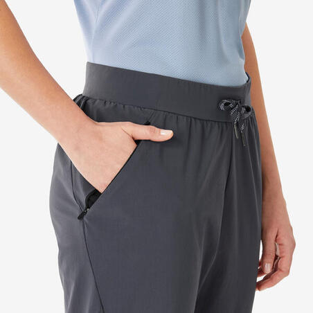 Штани жіночі MH500 Light для туризму сірі