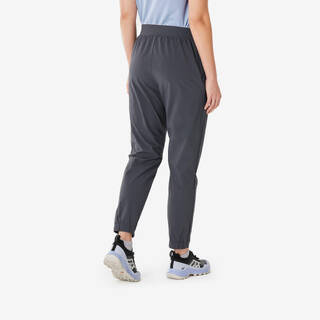 Women’s hiking trousers, MH500 Light - Dark grey