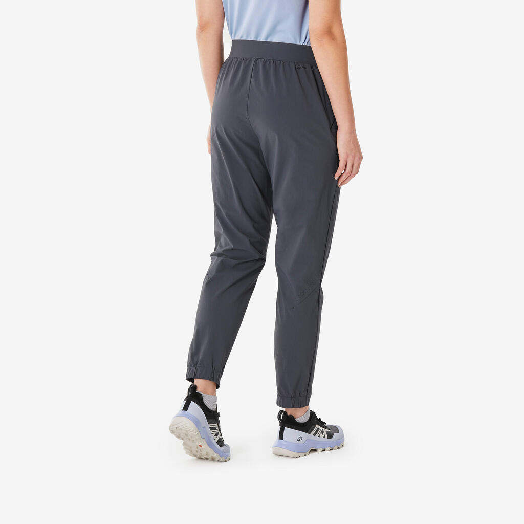 Pantalone za planinarenje MH500 Light ženske - svetlosive