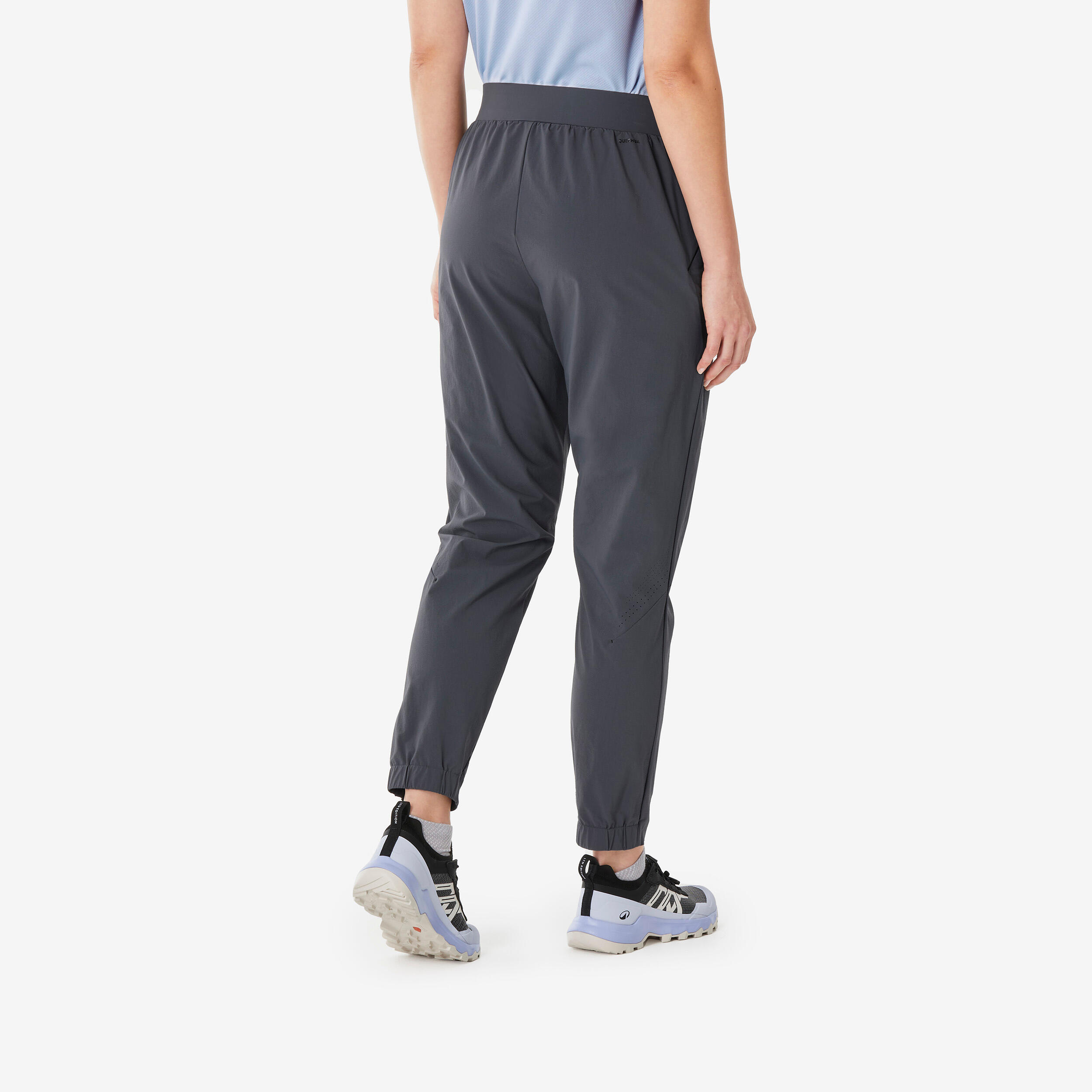 Wanderhose Damen - MH500 Light dunkelgrau  5/6