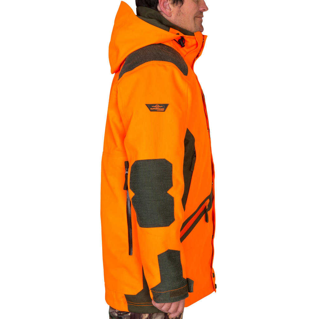 Jagdjacke / Regenjacke SUPERTRACK 900 strapazierfähig orange