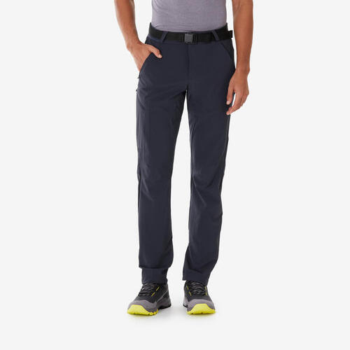 Pantalon de randonnée homme, MH500 bleu