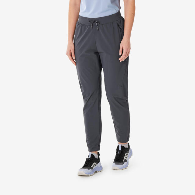 Wanderhose Damen - MH500 Light dunkelgrau 