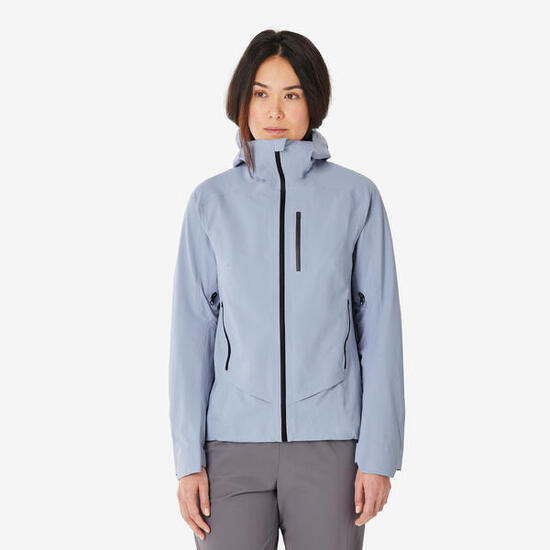 Wanderjacke Damen wasserdicht leicht - MH900 violett