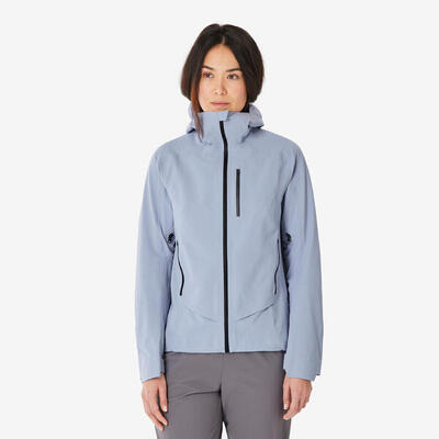 Wanderjacke Damen wasserdicht leicht - MH900 violett