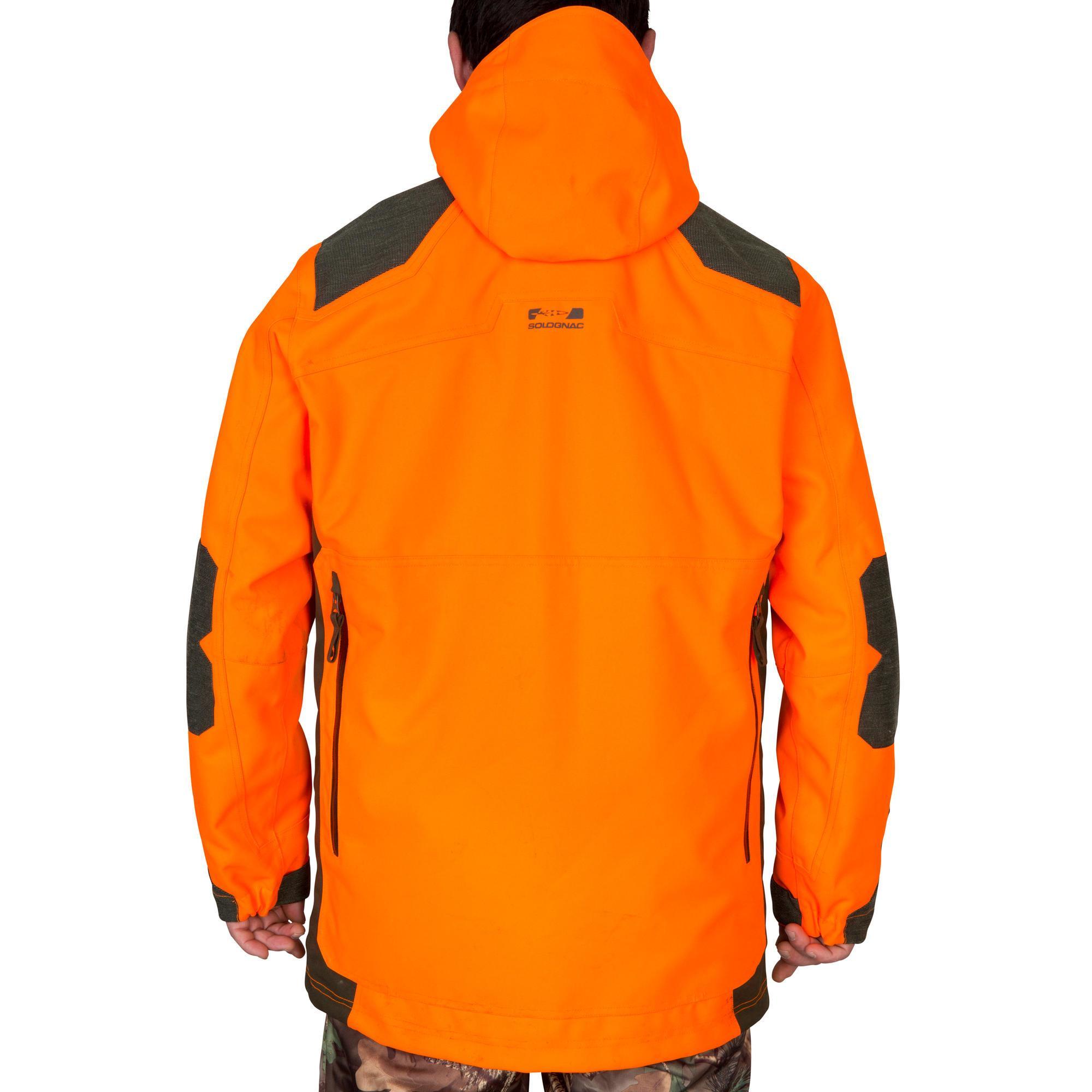 Veste best sale solognac orange