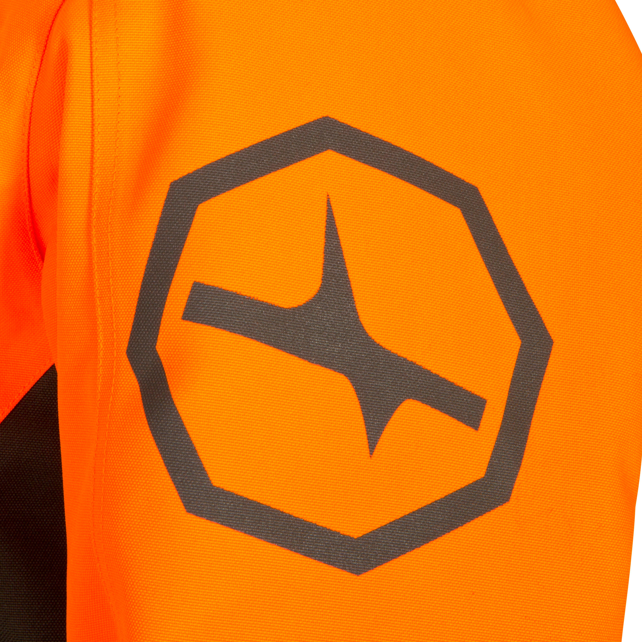 Stevige en waterdichte jas Supertrack 900 fluo-oranje 13/24