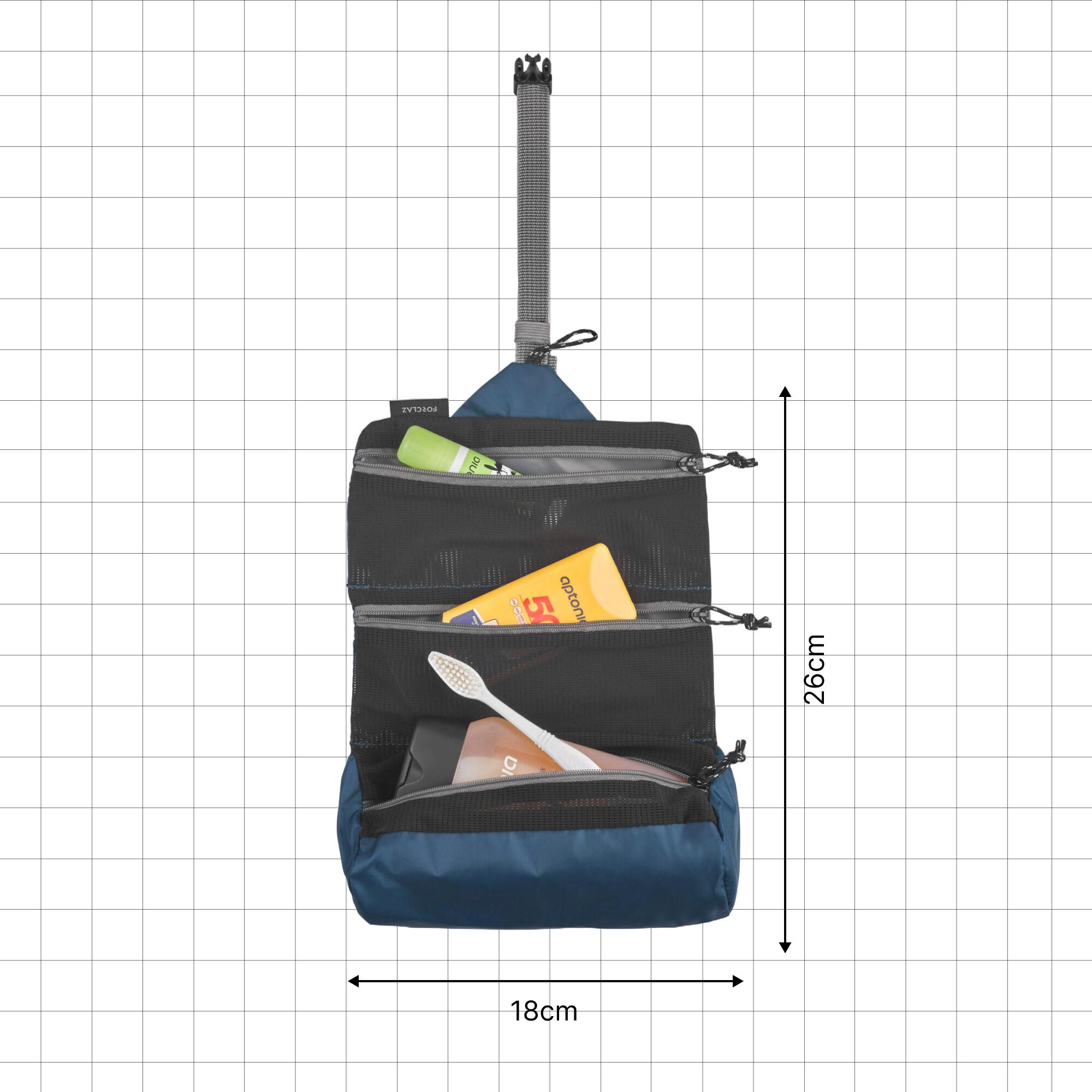 Trekking foldable toiletry bag - Ultra Light