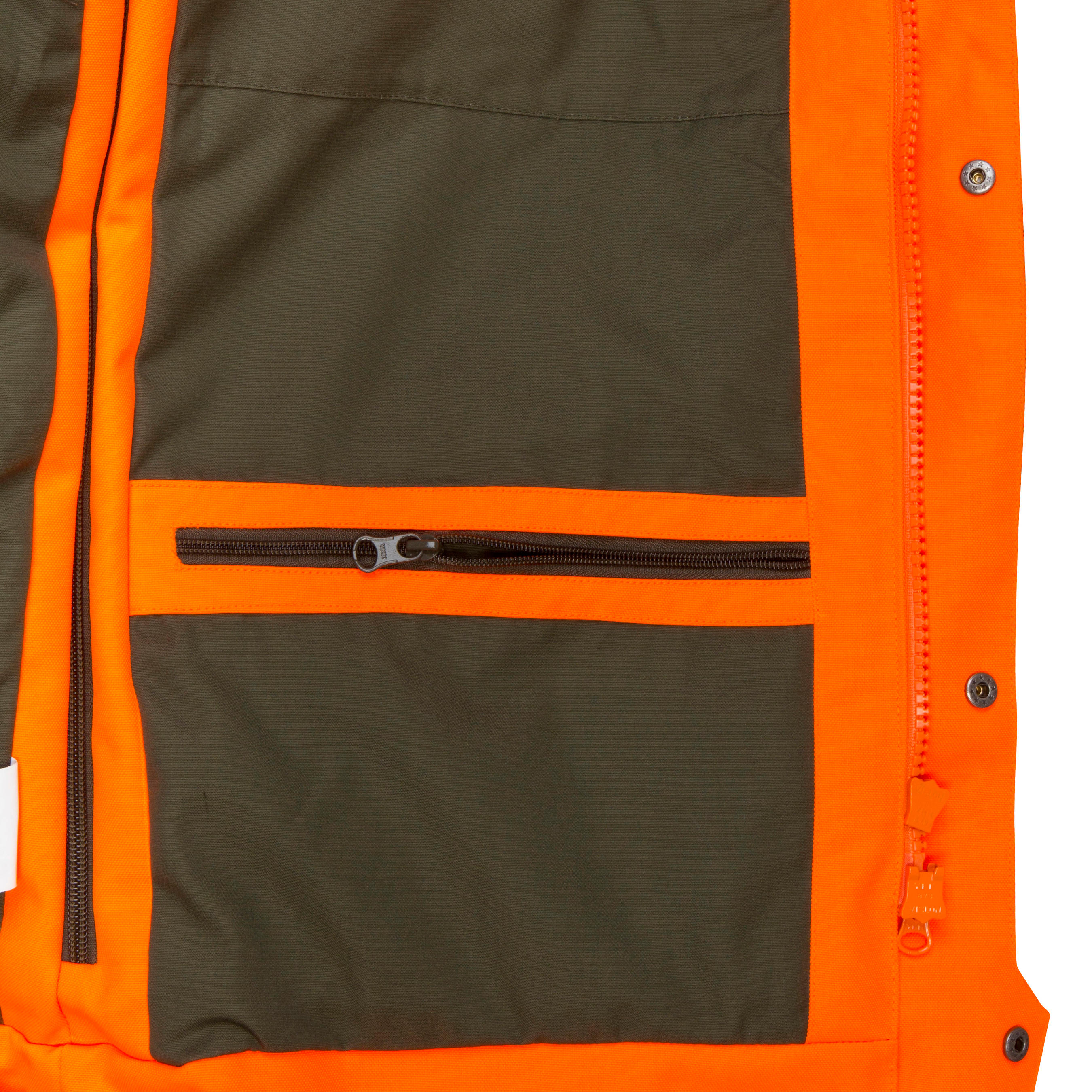 Stevige en waterdichte jas Supertrack 900 fluo-oranje 23/24