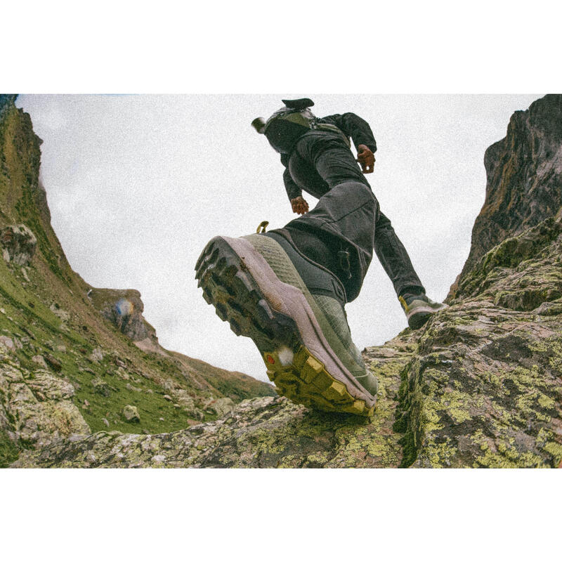 Chaussures de randonnée montagne homme, MH500 light gris clair