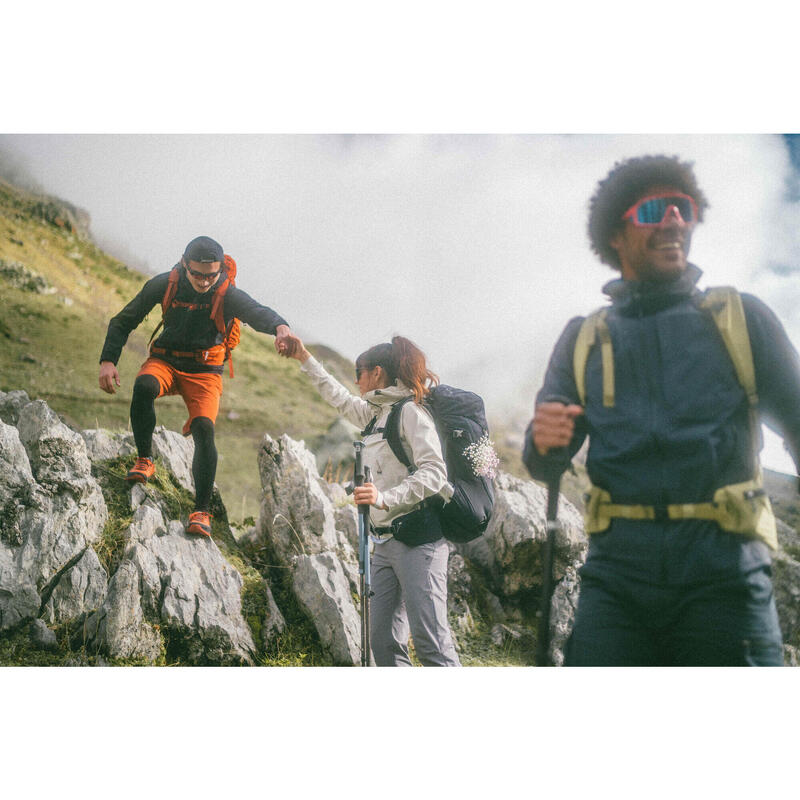 Erkek Outdoor Şort - Kahverengi - MH500