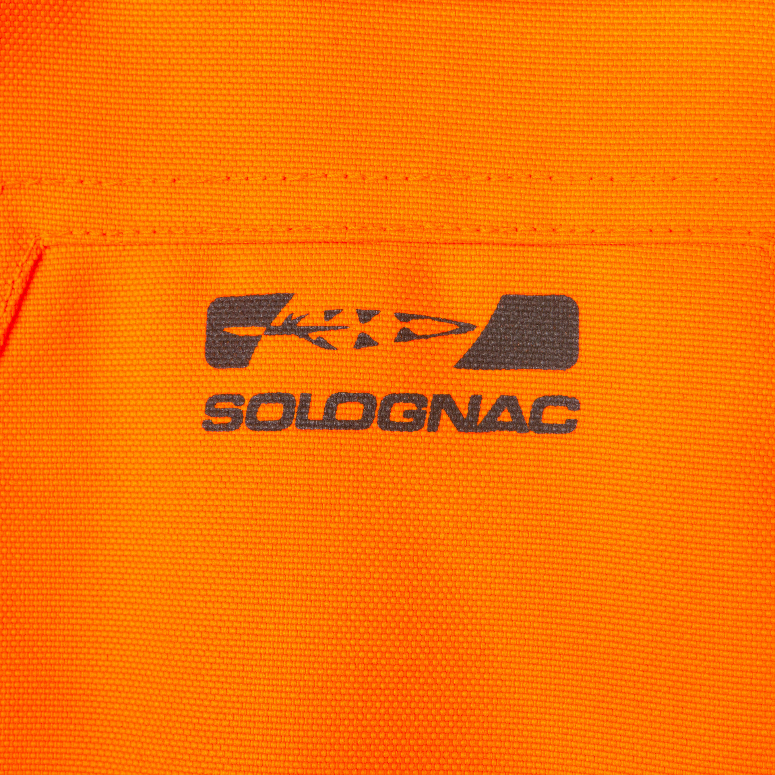 Stevige en waterdichte jas Supertrack 900 fluo-oranje 16/24