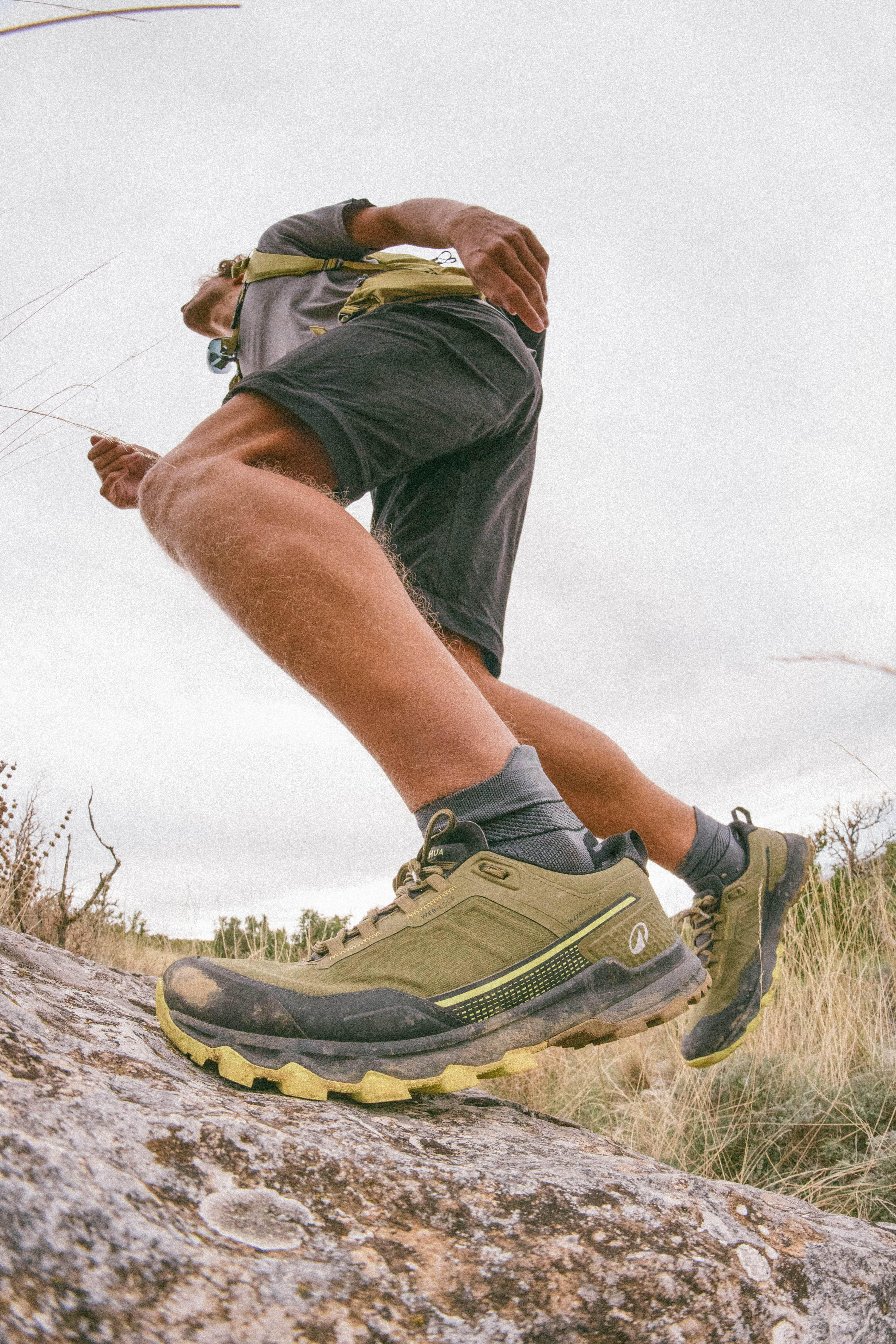 Scarpe trekking uomo MH500 LIGHT kaki 16/16
