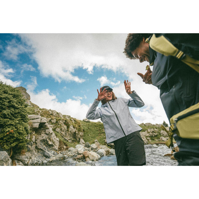 Kadın Outdoor Mont - Mor - MH100