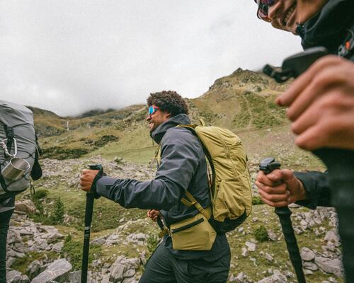 Die Last im Rucksack richtig verteilen - Überschrift