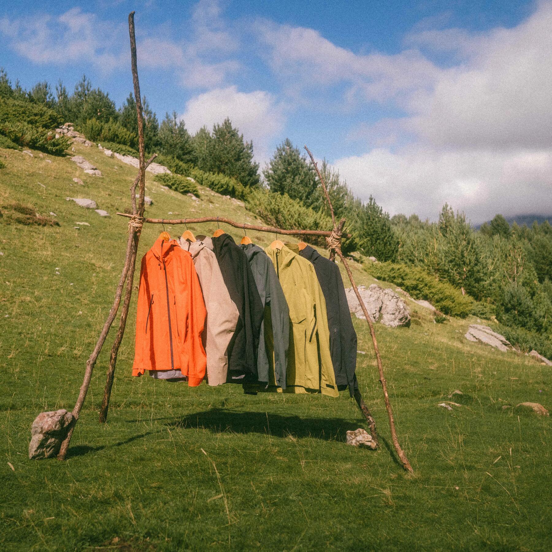 How do you restore the water-repellent properties of your jacket?
