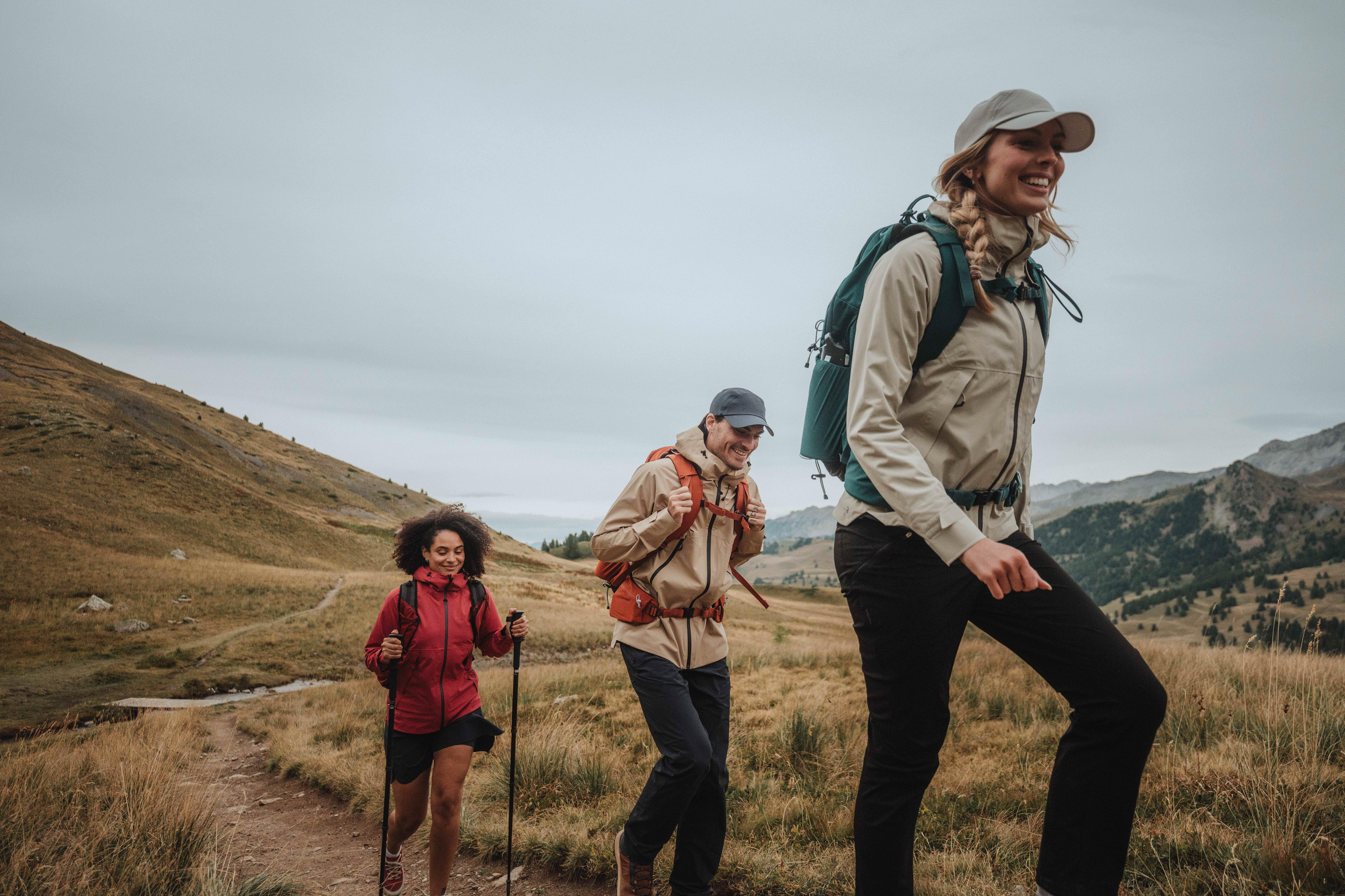 Men’s Hiking Pants - MH 500 Black - QUECHUA