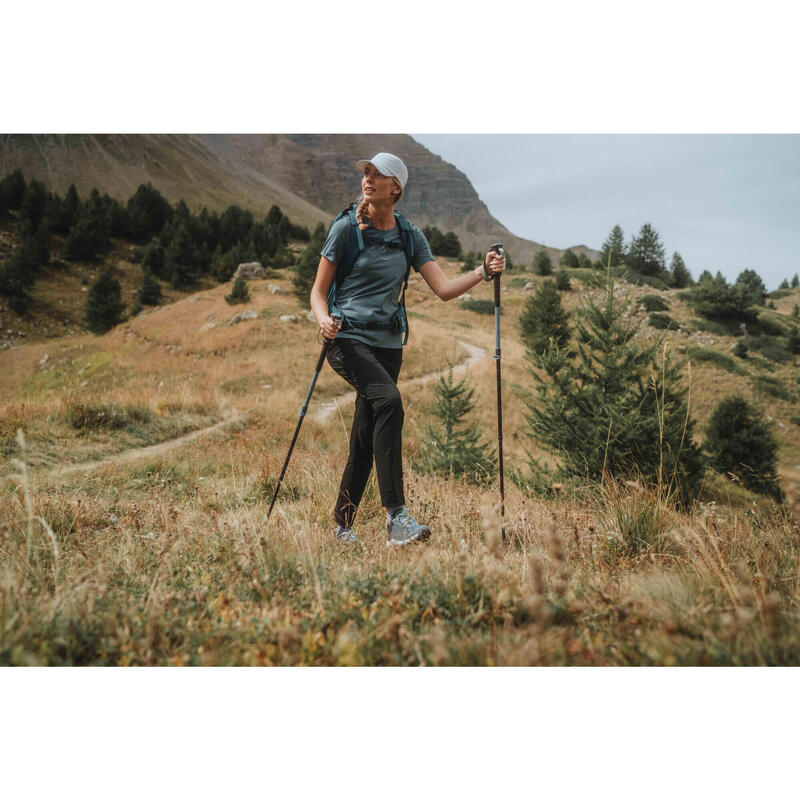Kadın Outdoor Pantolon - Siyah - MH500