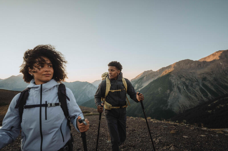 Softshell of hardshell voor wandelen, fietsen en skiën