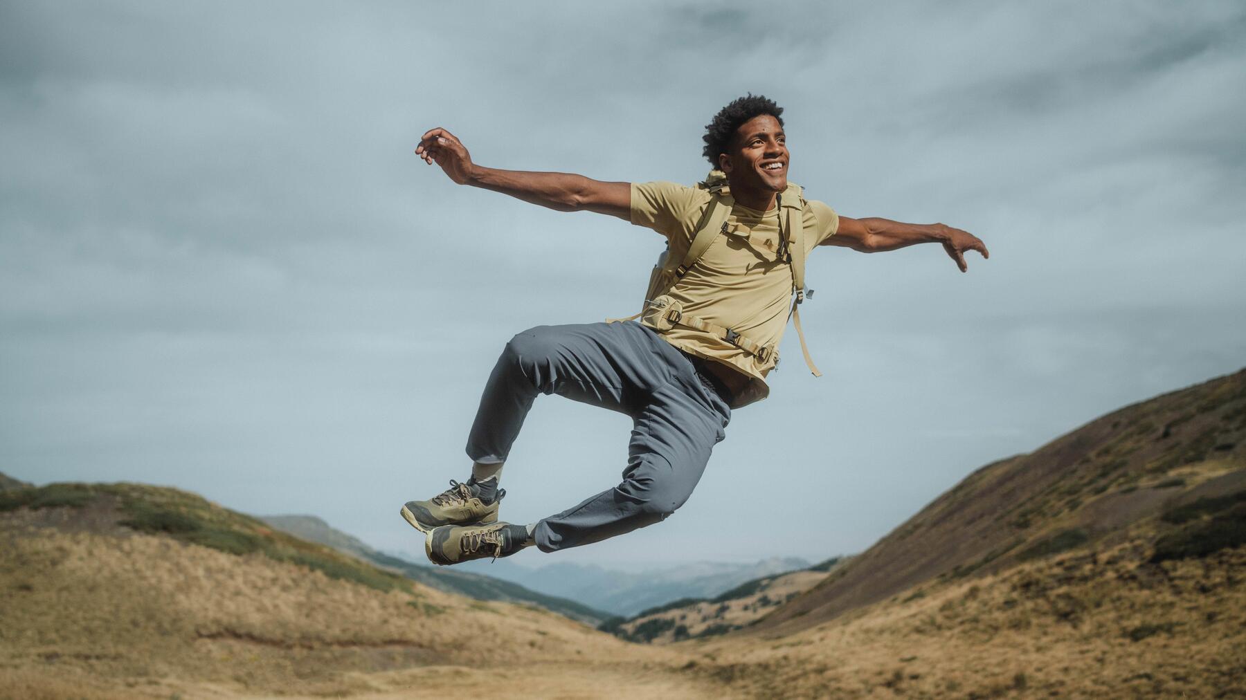 chaussures souples et légères chemin balisé et bien entretenu