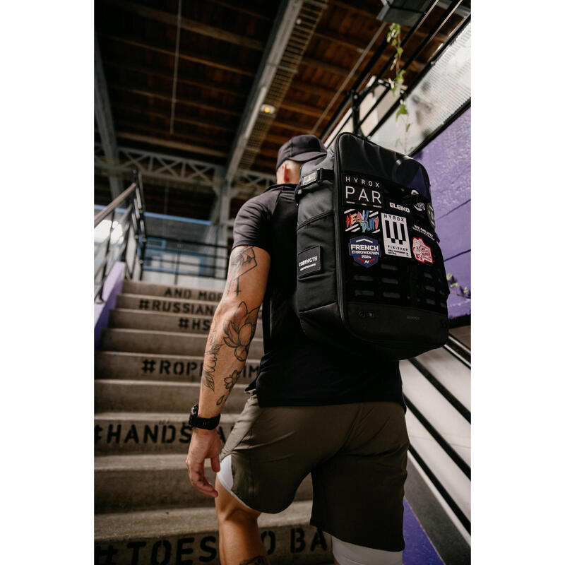 Sac de musculation et cross training 30 L, noir