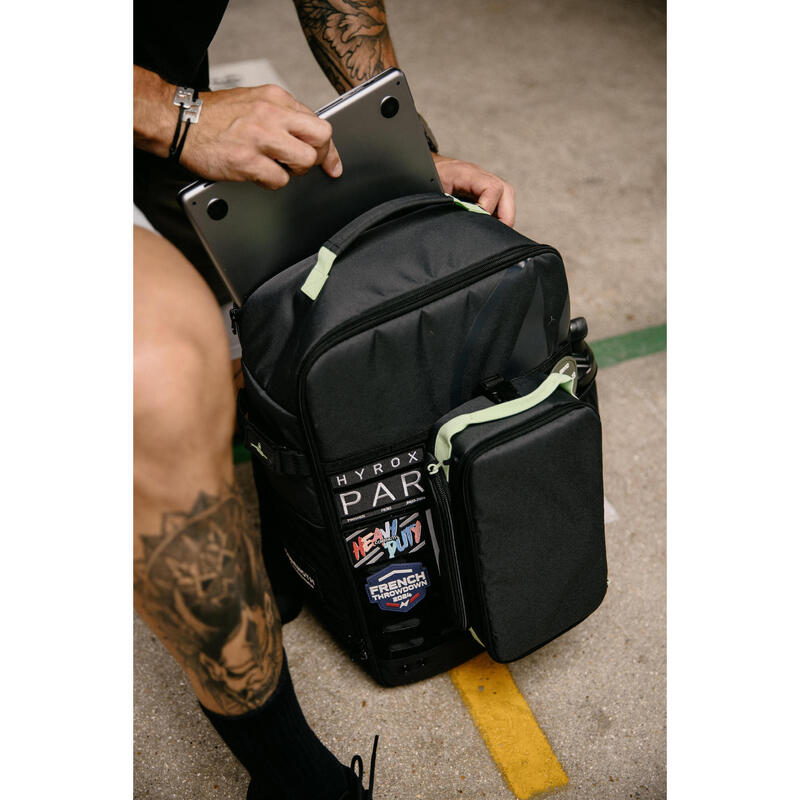 Spor Sırt Çantası - 30 L - Lunch Box ve Bilgisayar Cebi - Siyah