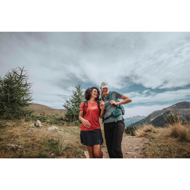 Shortrokje voor wandelen dames MH500 blauw