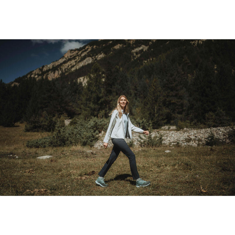 Veste de randonnée femme, MH100 beige