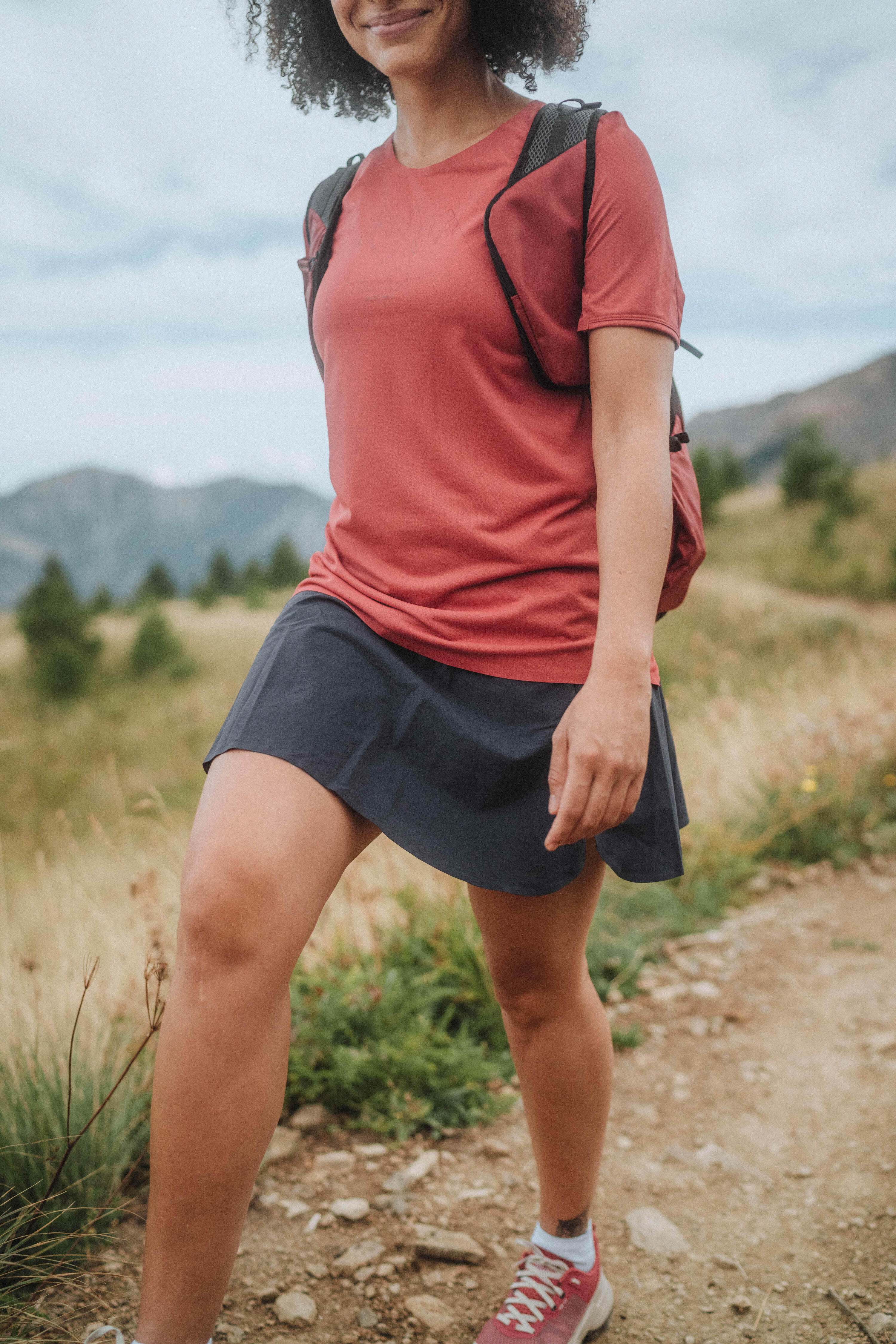 Jupe-short de randonnée femme, MH 500 4/9