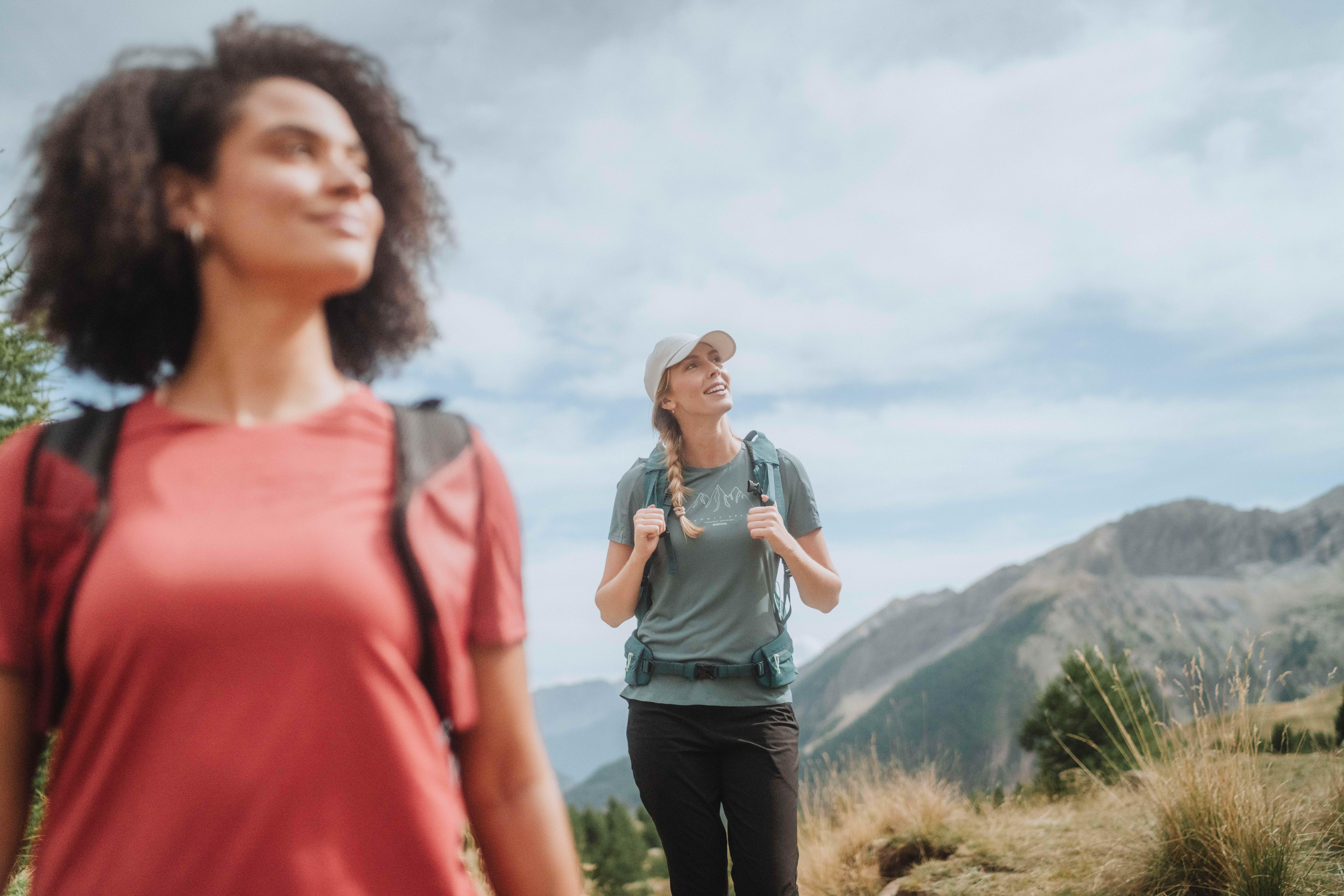 Women’s Hiking T-Shirt, MH 500 - QUECHUA