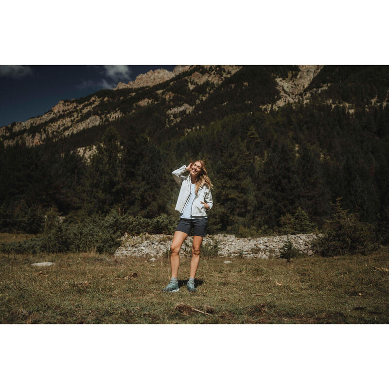 Veste de randonnée femme, MH100 beige