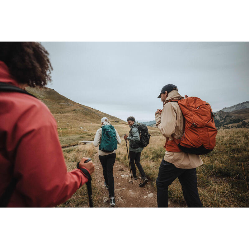 Sac à dos de randonnée ventilé 25L, MH500 vert