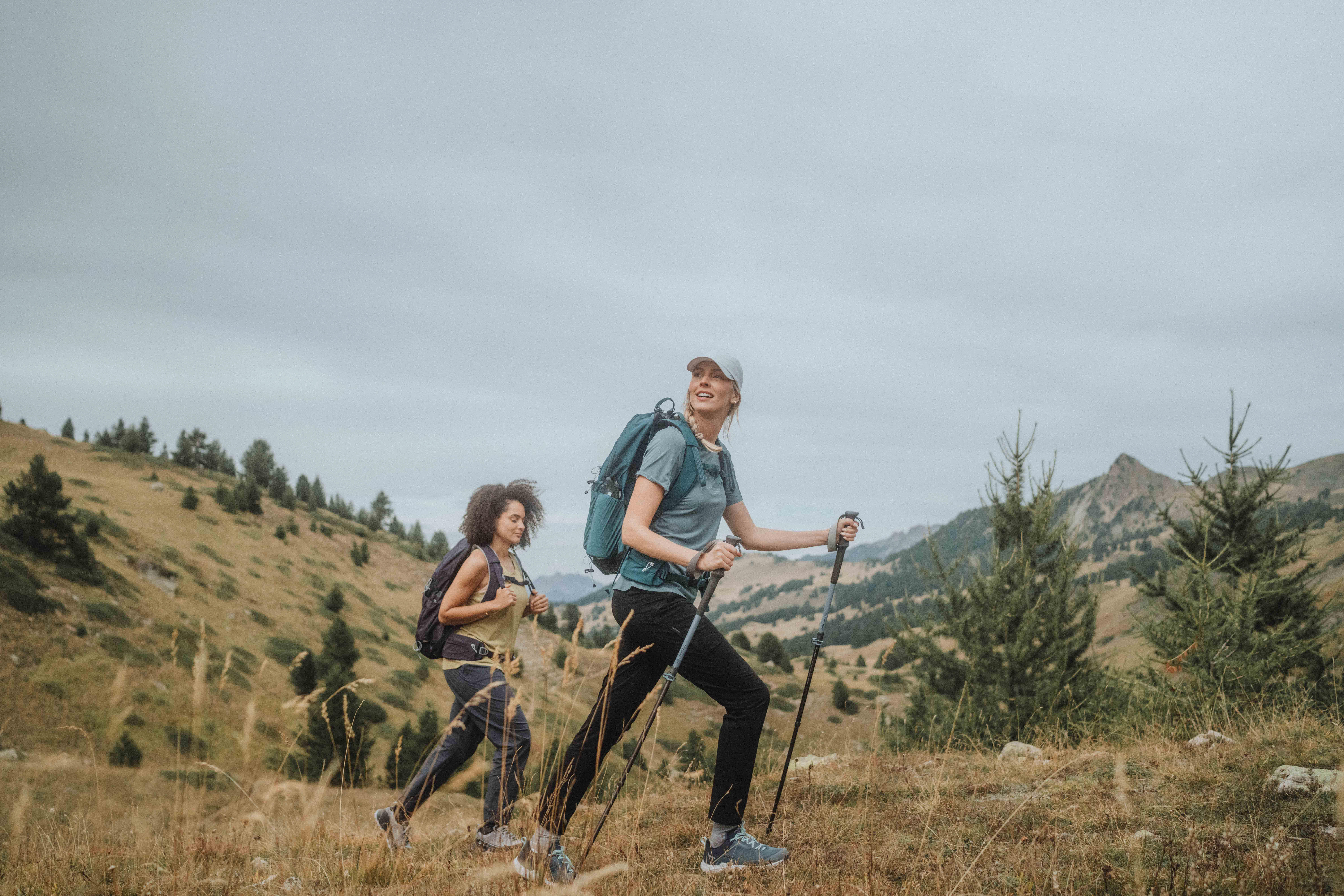 Pantalon de randonnée femme – MH 500 noir - QUECHUA