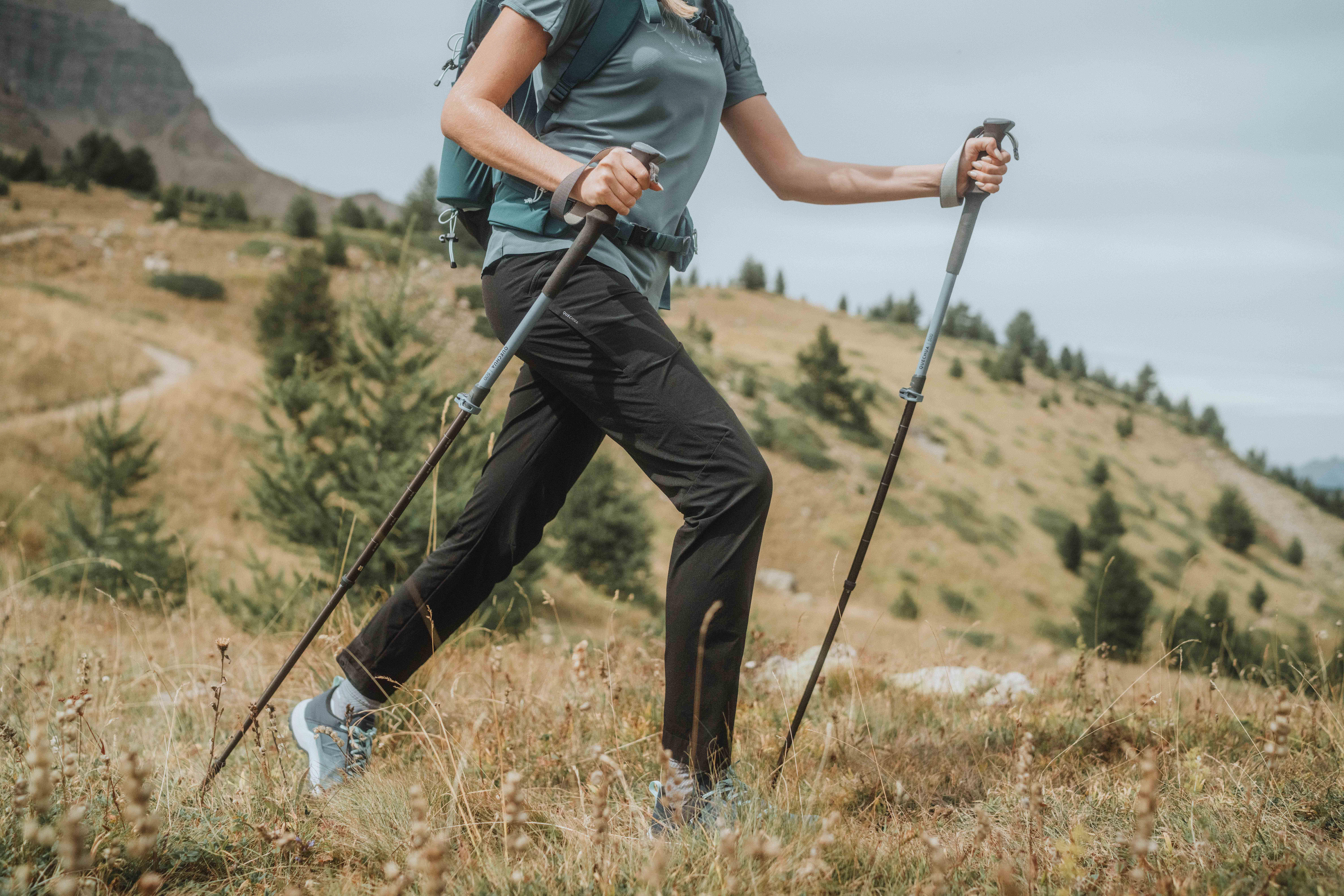 Pantalon de randonnée femme – MH 500 noir - QUECHUA