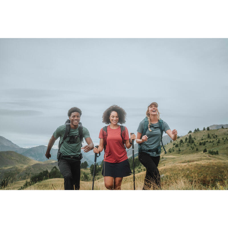 Shortrokje voor wandelen dames MH500 blauw