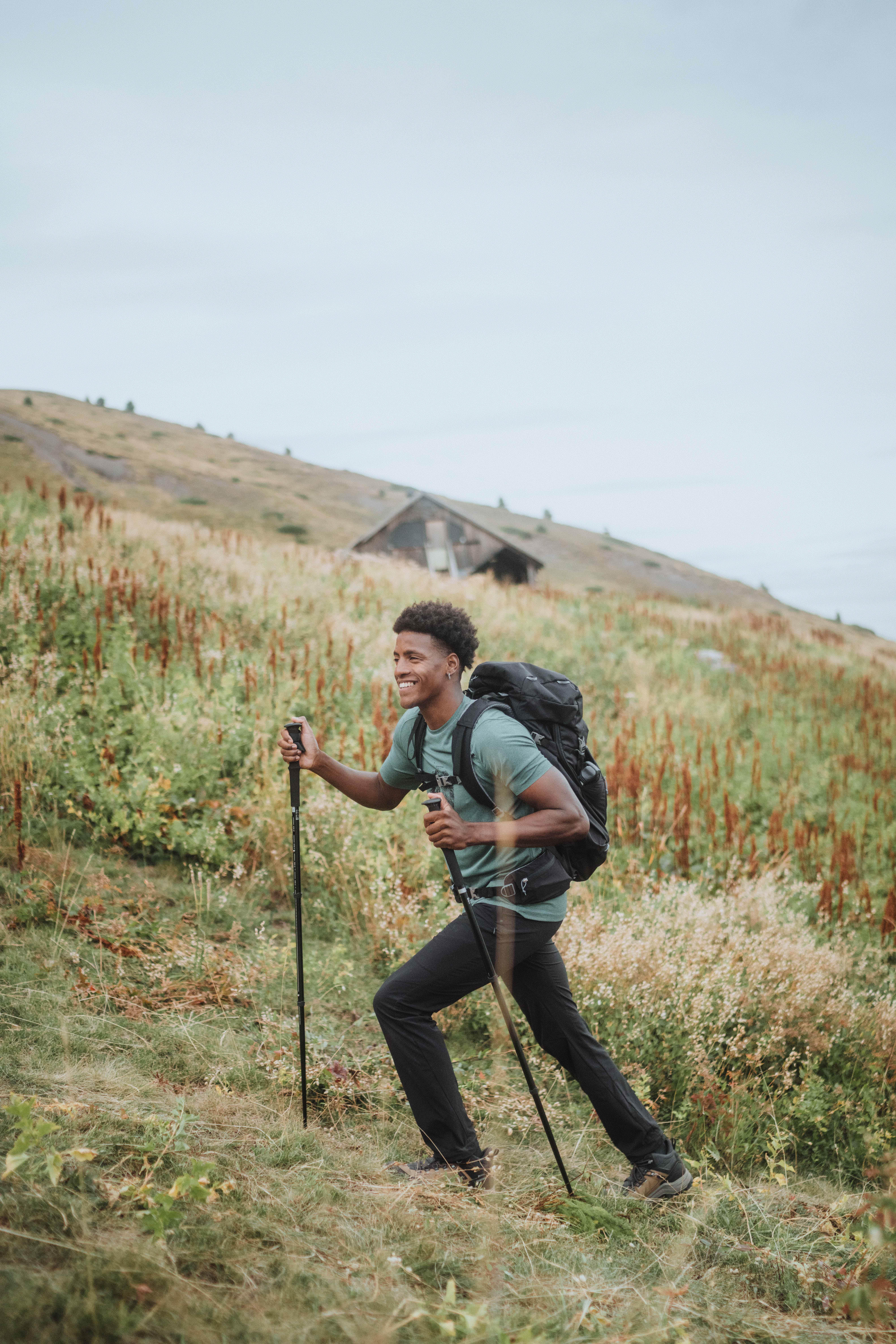 Men’s Hiking Pants - MH 500 Black - QUECHUA