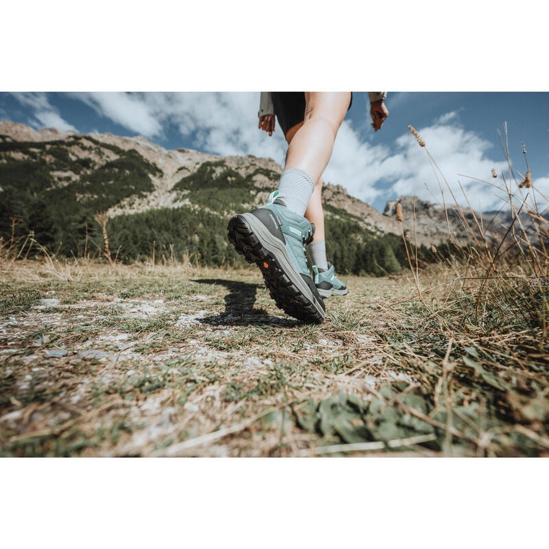 Kadın Outdoor Su Geçirmez Bot - Yeşil/Gri - MH100