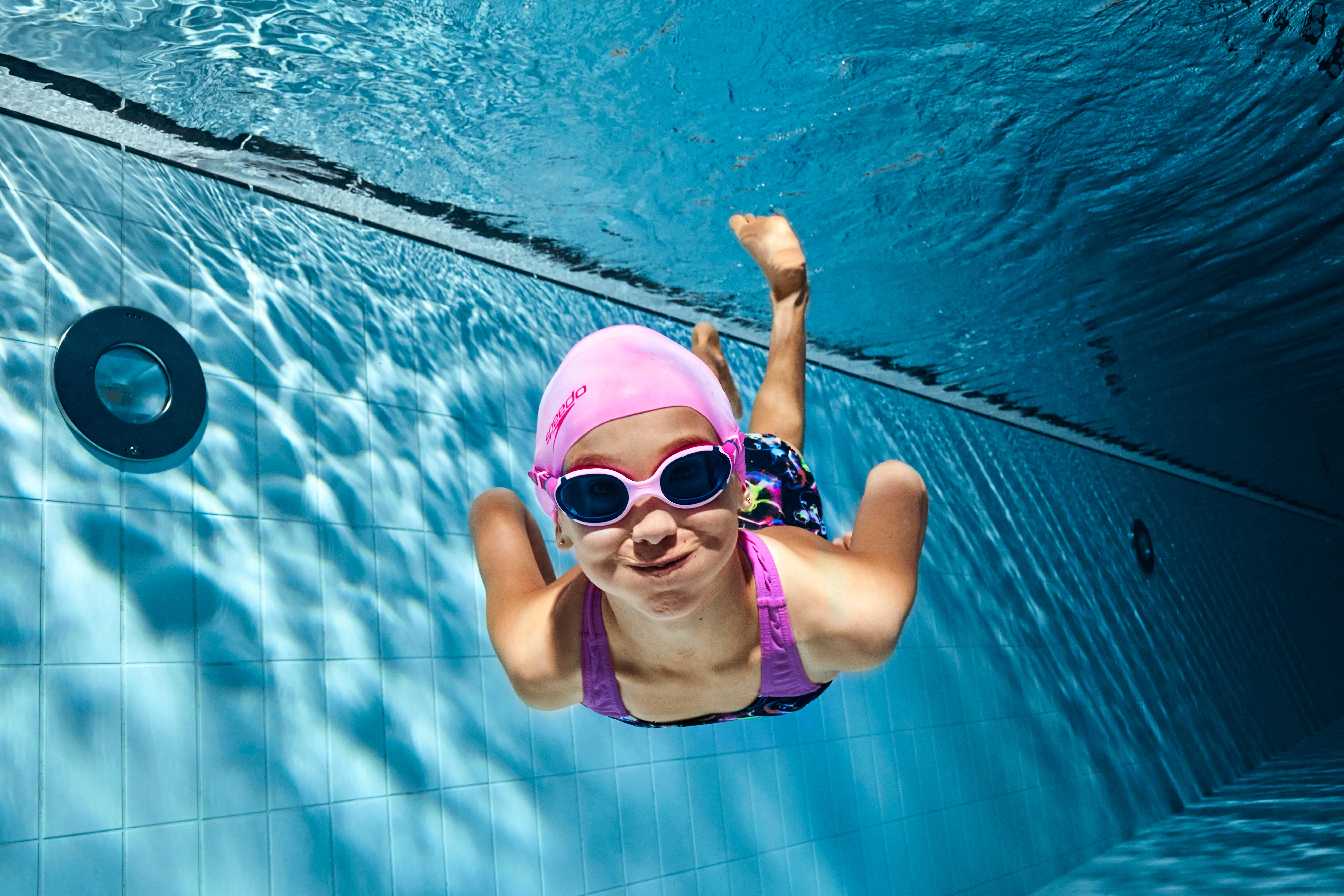 おーちゃん　speedo Speedo Sunny G Pop Seasiders Bluey Shark Kids' Swim Goggle