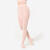 Collants de danse classique avec pieds Femme - Rose
