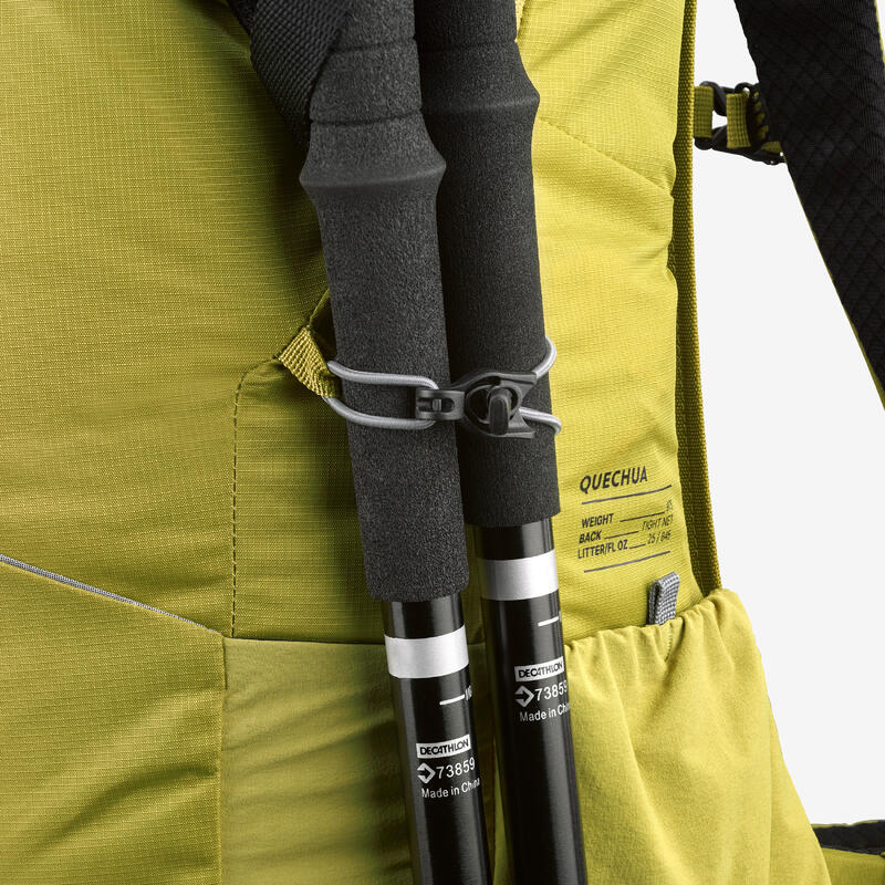 Sac à dos de randonnée ventilé 25L, MH500 khaki