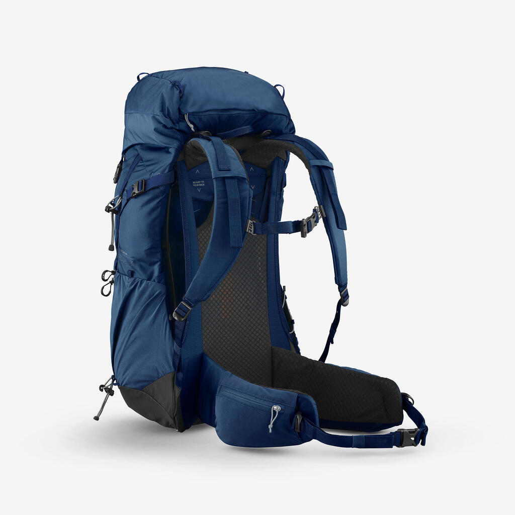 38 L hiking backpack MH500 blue