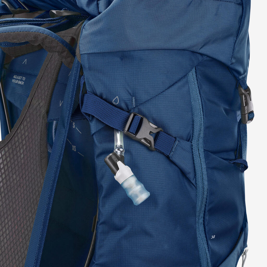 Sac à dos de randonnée 38L, MH500 bleu