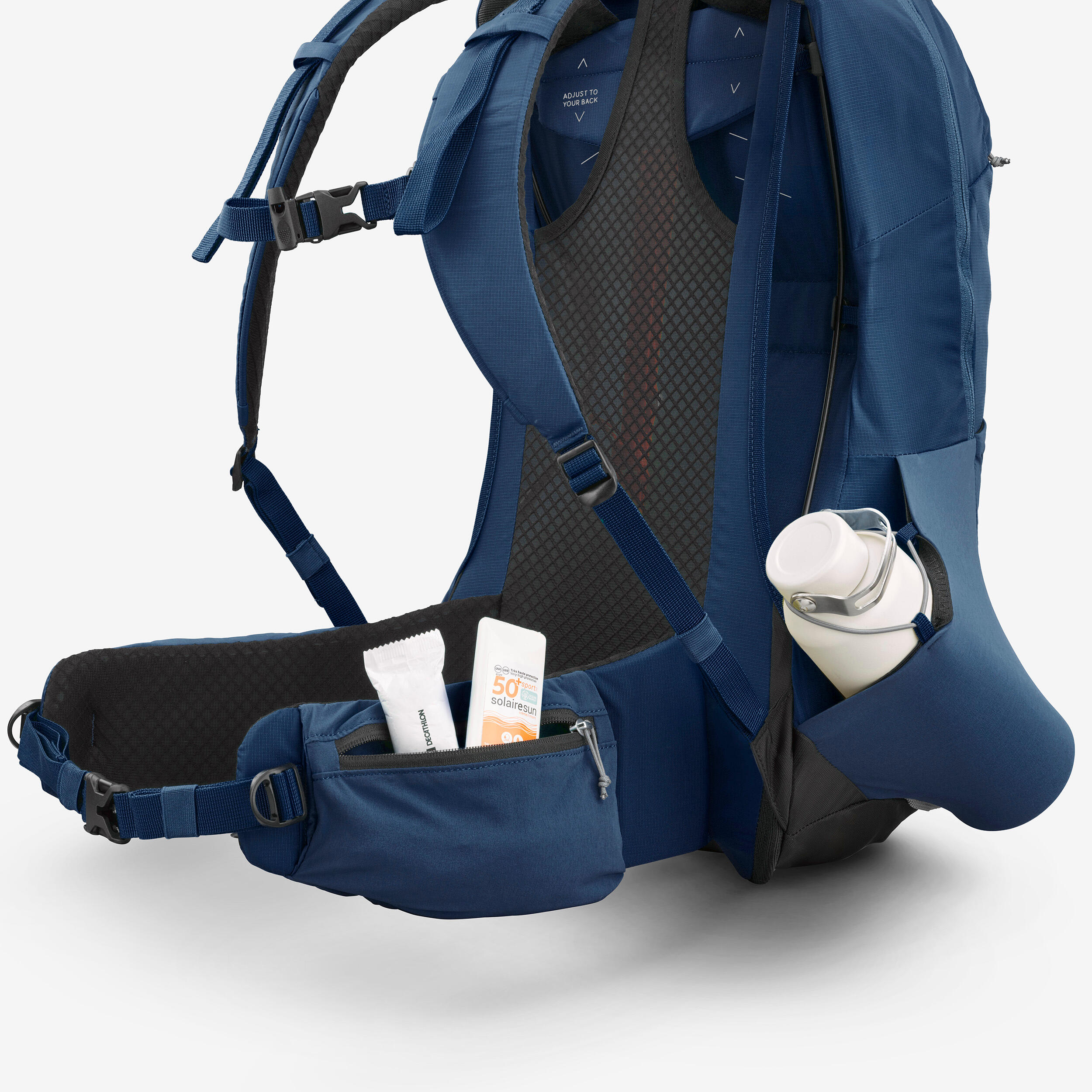 Mochila de senderismo de montaña de 25 L azul MH500 - Decathlon