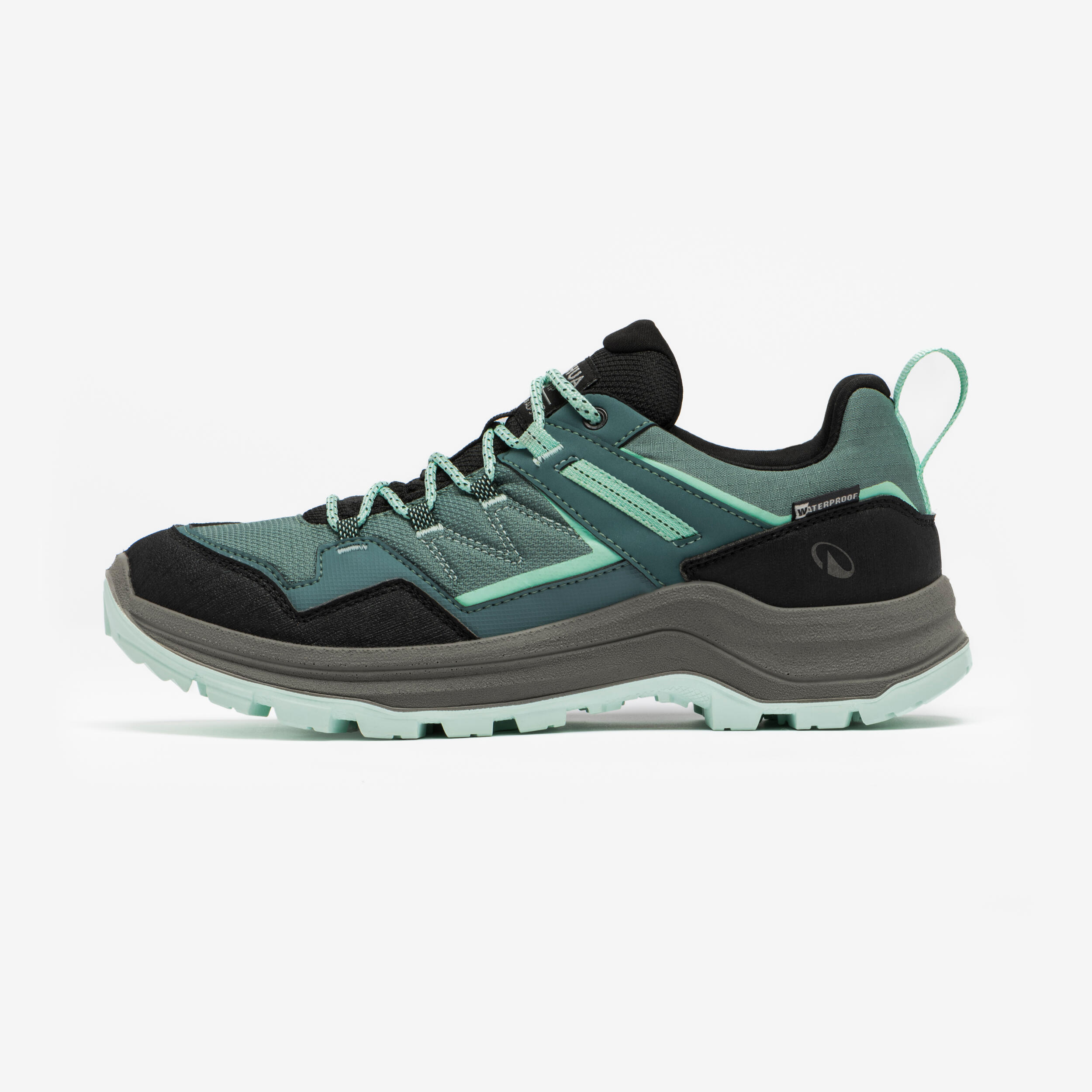 QUECHUA Waterdichte wandelschoenen voor dames MH100 groen